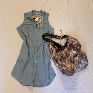 LEVIS SHIRTDRESS